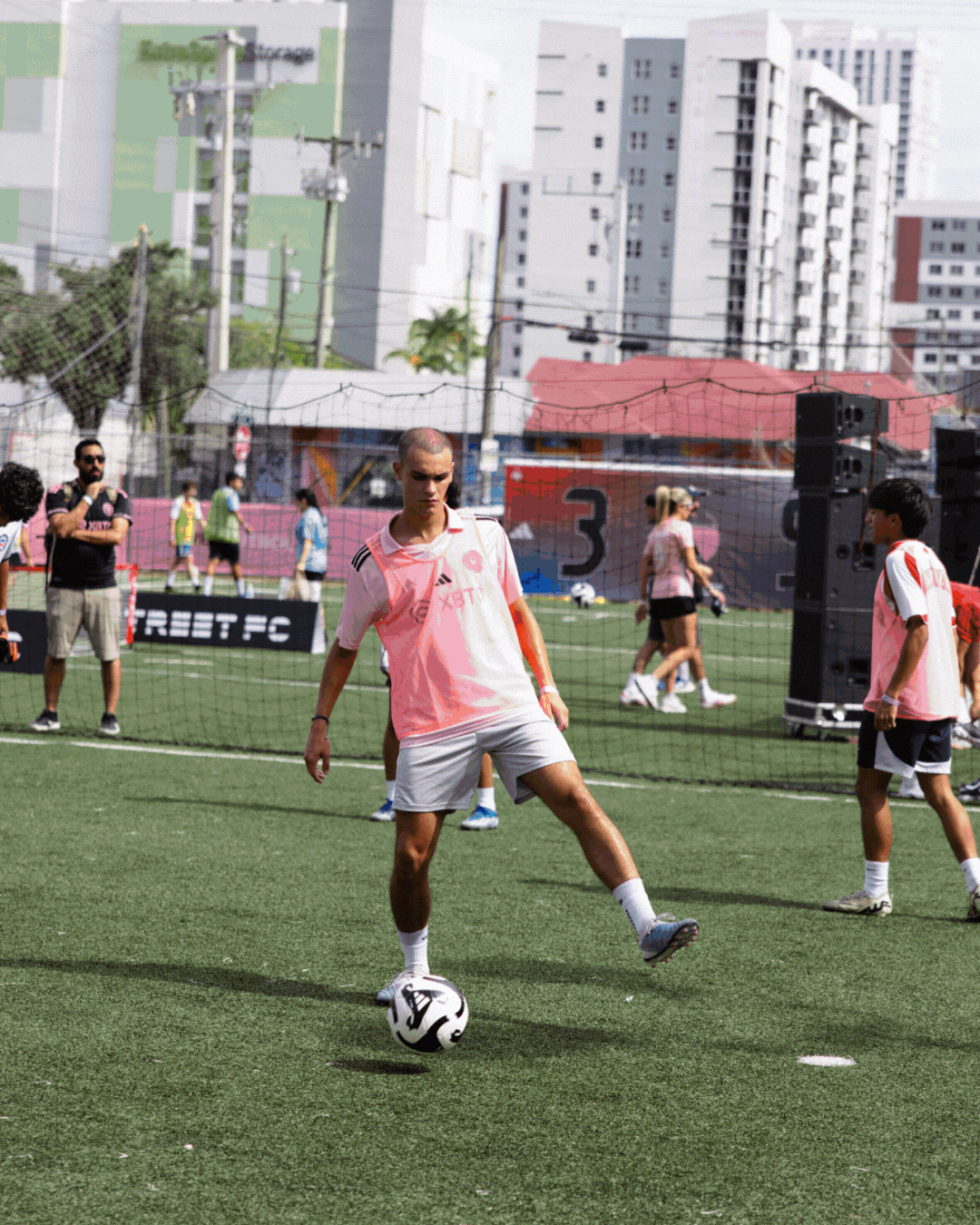 Adidas Area Futbol 305 event in Miami